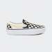 VANS SLIP-ON PLATFORM BLACK/WHITE CHCKE