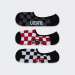 PACK 3 MEIAS VANS CLASSIC NO SHOW WHITE/BLACK