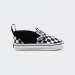 VANS SLIP-ON BLACK/WHITE