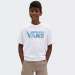 TSHIRT VANS CLASSIC LOGO WHITE/AQUATIC BLUE