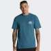 TSHIRT VANS HOLDER STREET CLASSIC TEAL BLUE/GLOW WHITE