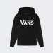 HOODIE VANS CLASSIC C BLACK/WHITE