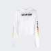 HOODIE VANS PERFORMENACE CROP WHITE