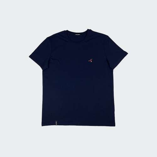 TSHIRT ORGANIC MONKEY 0100024 NAVY