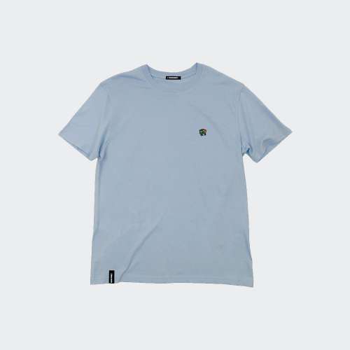 TSHIRT ORGANIC MONKEY BLUE MACARRON