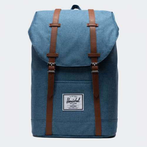 MOCHILA HERSCHEL RETREAT BLUE CROSSHATCH