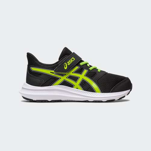 ASICS JOLT 4 K BLACK/LIME ZEST