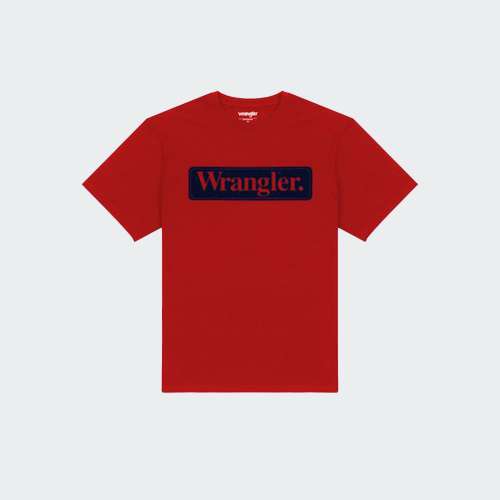 TSHIRT WRANGLER 1123411 RED