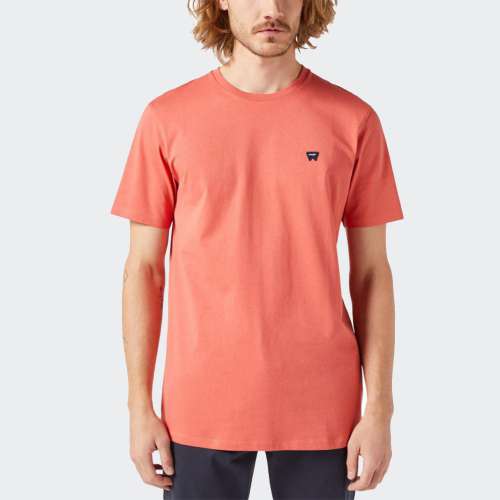 TSHIRT WRANGLER SIGN OFF BURNT SIENNA