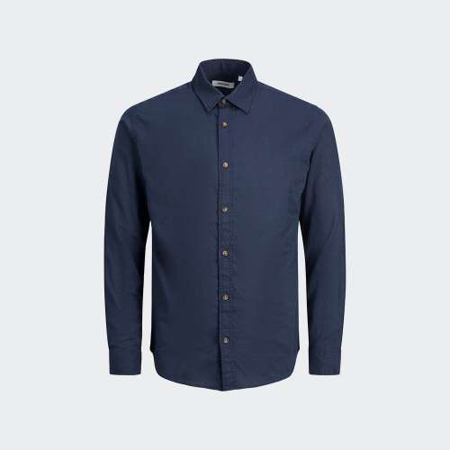 CAMISA JACK & JONES LUB LONG SLEEVE NAVY BLAZER