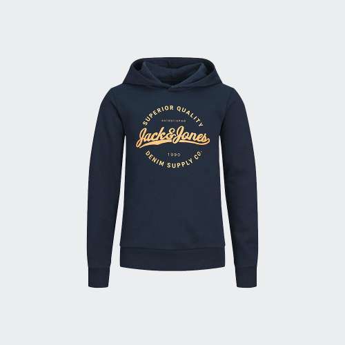 HOODIE JACK & JONES STANLI JR NAVY BLAZER