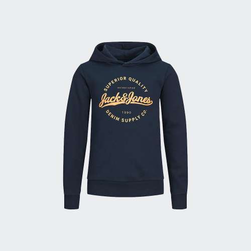 HOODIE JACK & JONES STANLI JR NAVY BLAZER