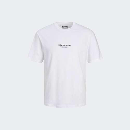 TSHIRT JACK & JONES JORVESTERBRO BRIGHT WHITE