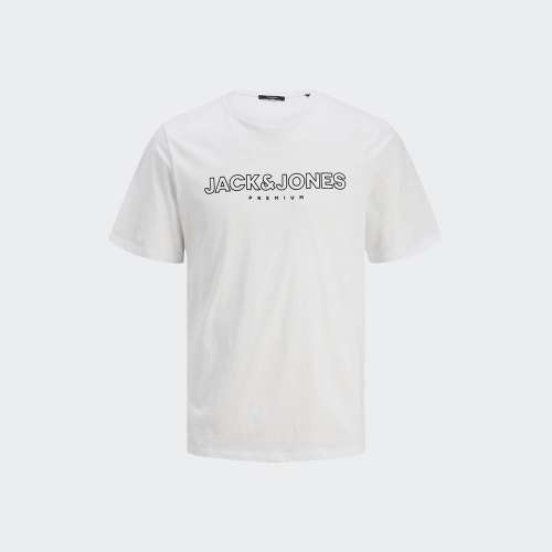 TSHIRT JACK & JONES JASON WHITE