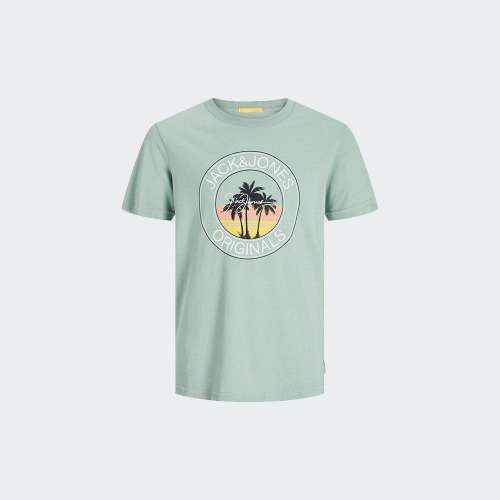 TSHIRT JACK & JONES JORCASEY GRAY MIST