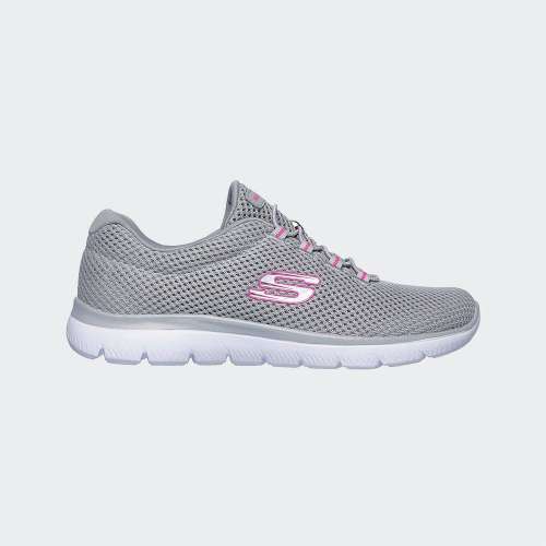 SKECHERS SUMMITS GREY/PINK