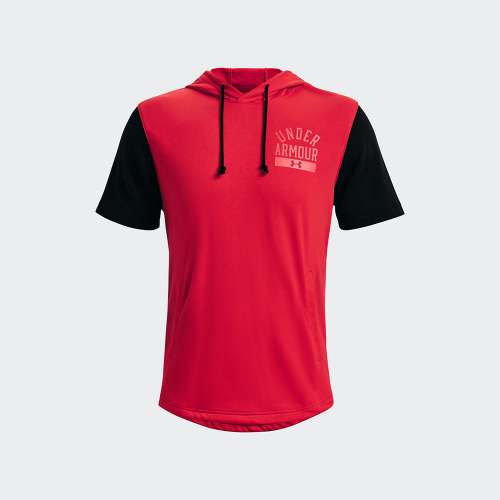 HOODIE UNDER ARMOUR UA RIVAL TERRY RED