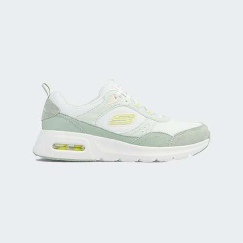 SKECHERS SECH AIR COURT WHITE/GREEN