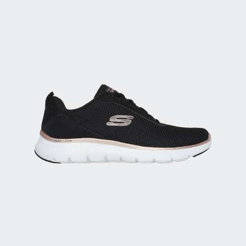 SKECHERS FLEX APPEAL 5.0 BLACK/ROSE GOLD