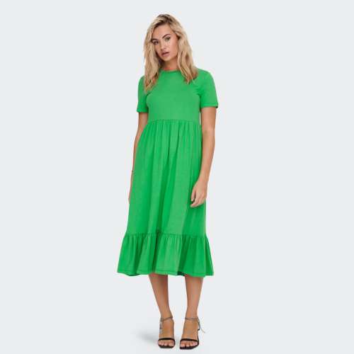 VESTIDO ONLY MAY LONG KELLY GREEN