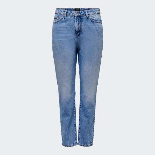 CALÇAS ONLY TONNI BOYFRIEND MEDIUM BLUE DENIM