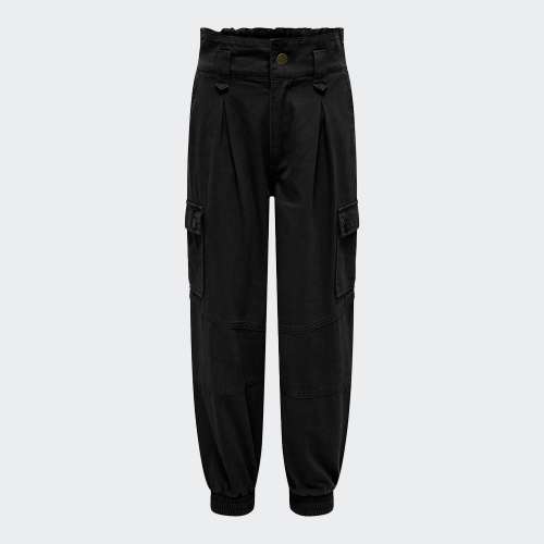 CALÇAS ONLY CARGO FIT BLACK