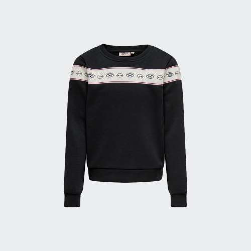 SWEATSHIRT ONLY K ELLIS BLACK