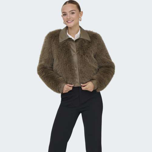CASACO ONLY ONLYUMI LIFE FAUX FUR