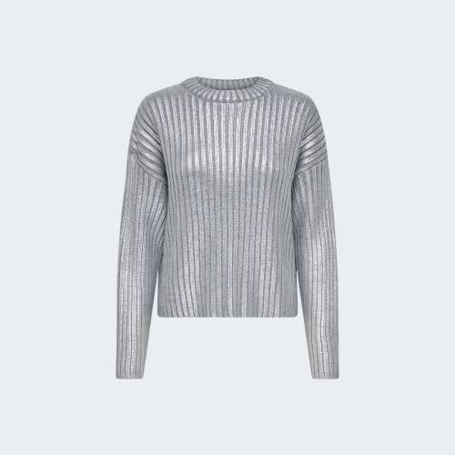 CAMISOLA ONLY ONLNEVADA LS O-NECK FOIL COATED PULL KT