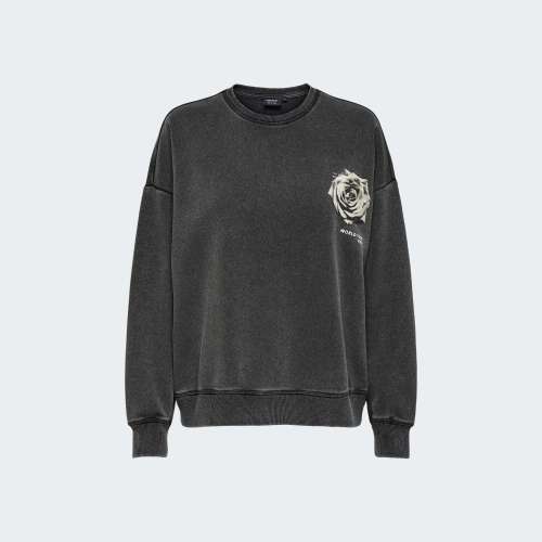SWEATSHIRT ONLY ONLSINNA L/S O-NECK PRINT BOX