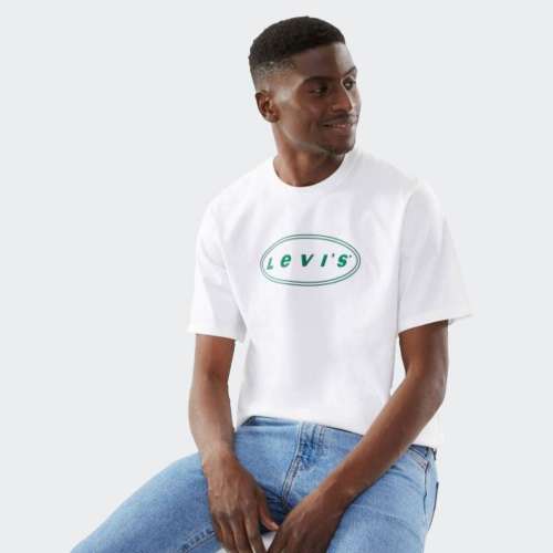 TSHIRT LEVIS GRAPHIC RELAXED FIT WHITE GRAPHIC