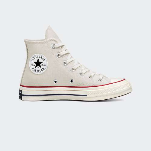 CONVERSE CHUCK 70 VINTAGE HIGH TOP W PARCHMENT/GARNET/EGRET