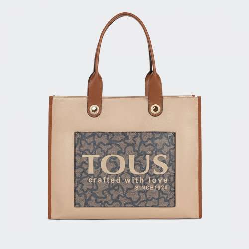 MALA TOUS SHOPPING XL AMAYA K ICON MARRON-BEIGE