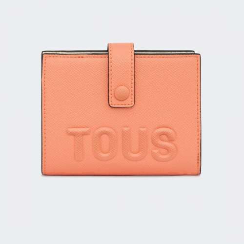 CARTEIRA TOUS LA RUE POCKET SMALL NARANJA