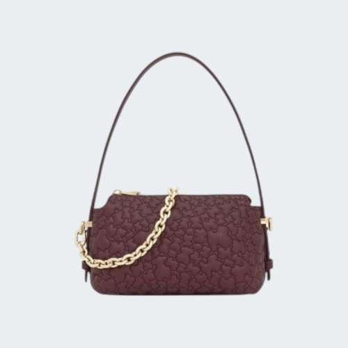 MALA TOUS MINI PUFFY BEAR BURDEOS