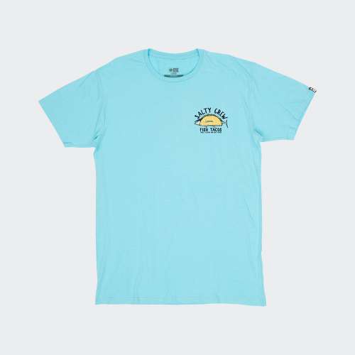 TSHIRT SALTY CREW BAJA FRESH PREMIUM PACIFIC BLUE