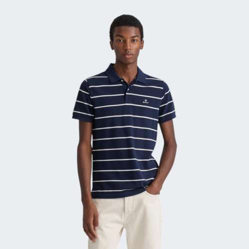 POLO GANT STRIPED 433