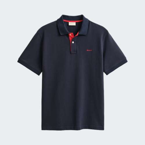 POLO GANT REG CONTRAST PIQUE