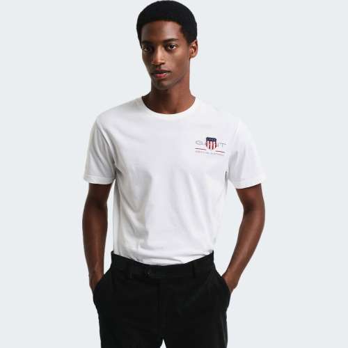 TSHIRT GANT REG ARCHIVE SHIELD EMB
