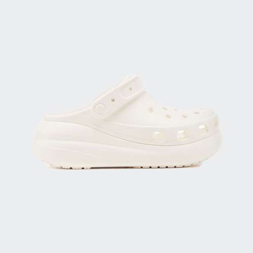 SOCAS CROCS CLASSIC CRUSH CLOG WHITE