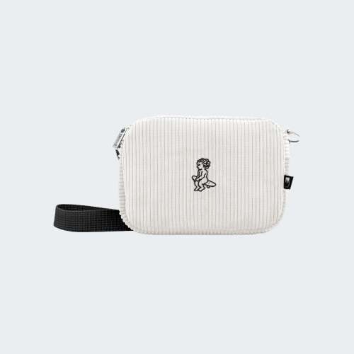 BOLSA EMENTA FLUFFY OFF WHITE