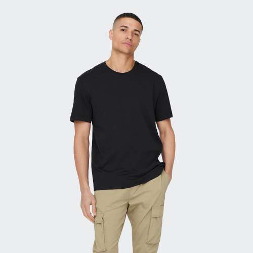 TSHIRT ONLY & SONS MAX BLACK