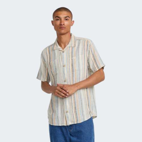 TSHIRT RVCA EXOTICA STRIPE NATURAL