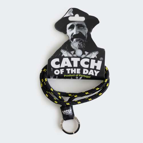 LANYARD ORIGINAL WORLD CATH OF THE DAY PRETO/AMARELO