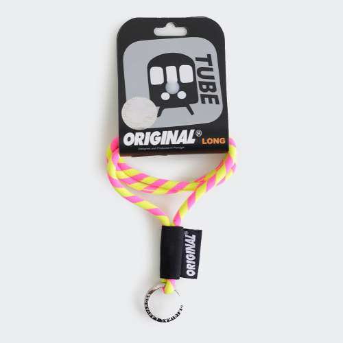 LANYARD ORIGINAL WORLD CLASSIC TUBE LONG AMARELO HEXACHROME