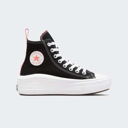 CONVERSE CHUCK TAYLOR ALL STAR HIGH TOP MOVE BLACK/PINK SALT/WHITE