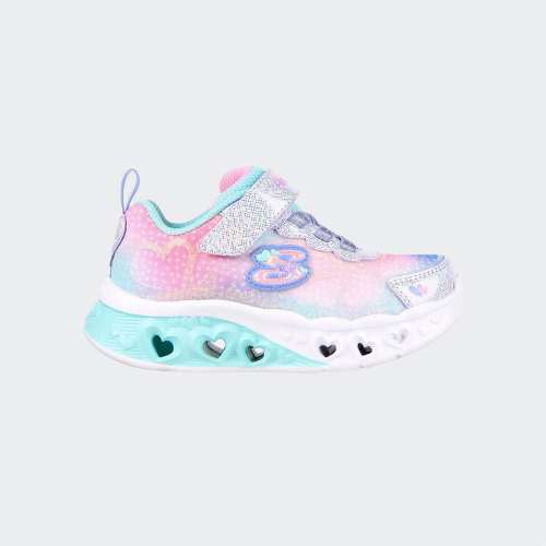 SKECHERS FLUTTER HEART LIGHTS LAVANDA MULTI