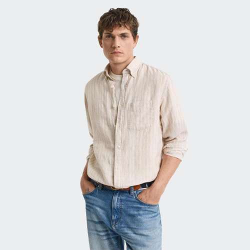 CAMISA GANT REG LINEN 277