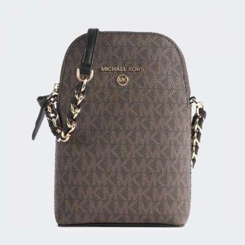 PORTA TELEMOVEIS MICHAEL KORS JET SET XBODY BROWN/BLK