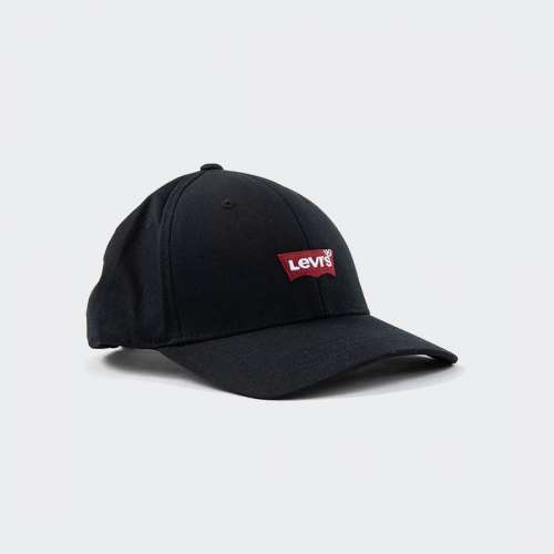 BONÉ LEVIS BATWING FLEXFIT PRETO